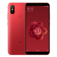 小米(MI) 小米6X 全网通版 6GB+64GB 赤焰红色 移动联通电信4G手机 智能手机 小米手机