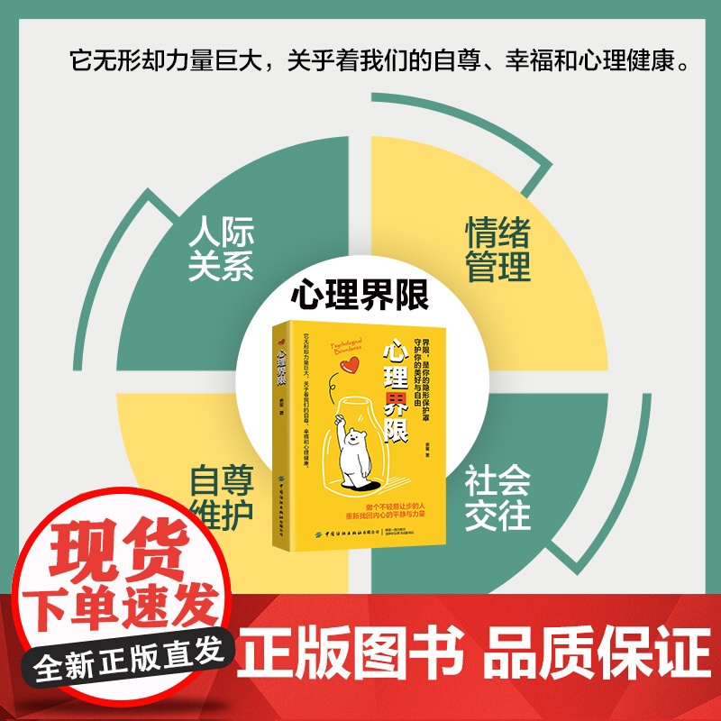 心理界限 界限,是你的隐形防护罩,守护你的美好与自由。高清大图