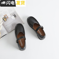 chic小皮鞋女学生韩版百搭ulzzang单鞋复古英伦ins学院风少女软妹启如休闲鞋