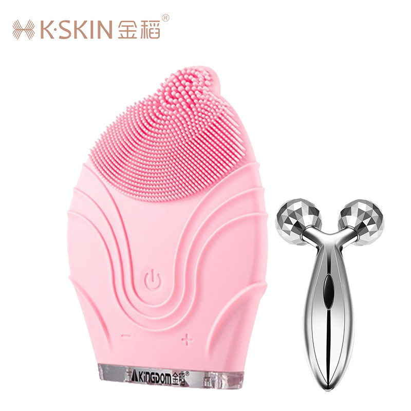 金稻 Kingdomcares 电子美容仪kd308 金稻 Kingdom 洁面仪kd308 粉色声波震动清洁硅胶清洗面家用毛孔深层清洁器洗脸刷 价格图片品牌报价 苏宁易购金稻苏宁自营旗舰店