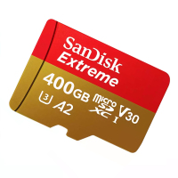 闪迪(Sandisk)400GB TF卡手机内存卡 读160MB/s写90MB/s运动相机无人机存储卡Micro SD卡