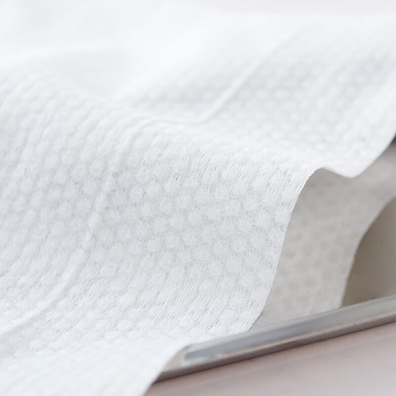 洁丽雅洁面巾3包全棉加厚珍珠纹卷装MRJ255-3高清大图