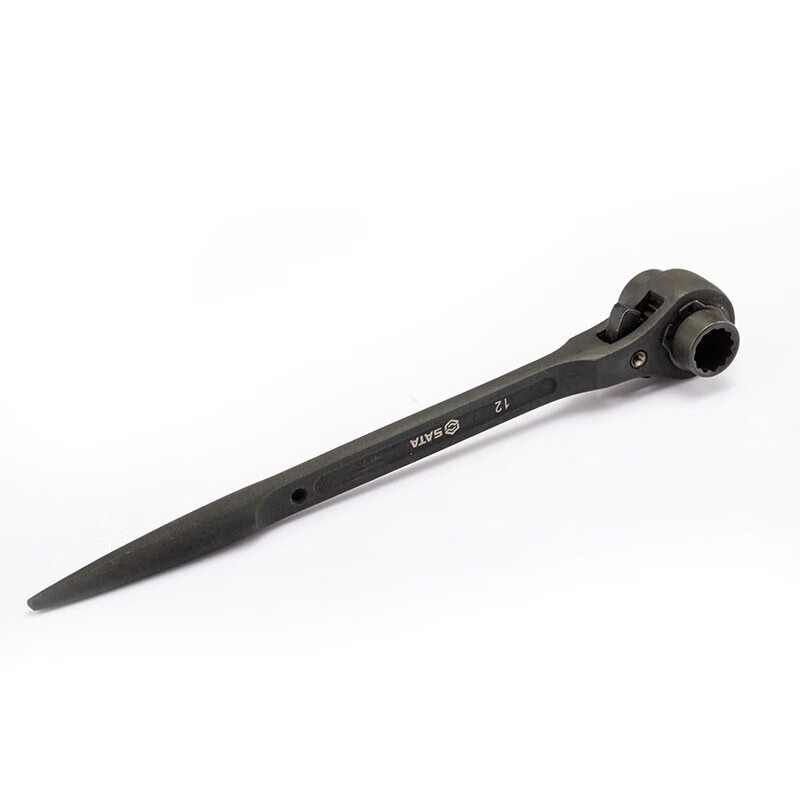 世达(SATA)工具 双口尖尾棘轮扳手 17MM 47308高清大图