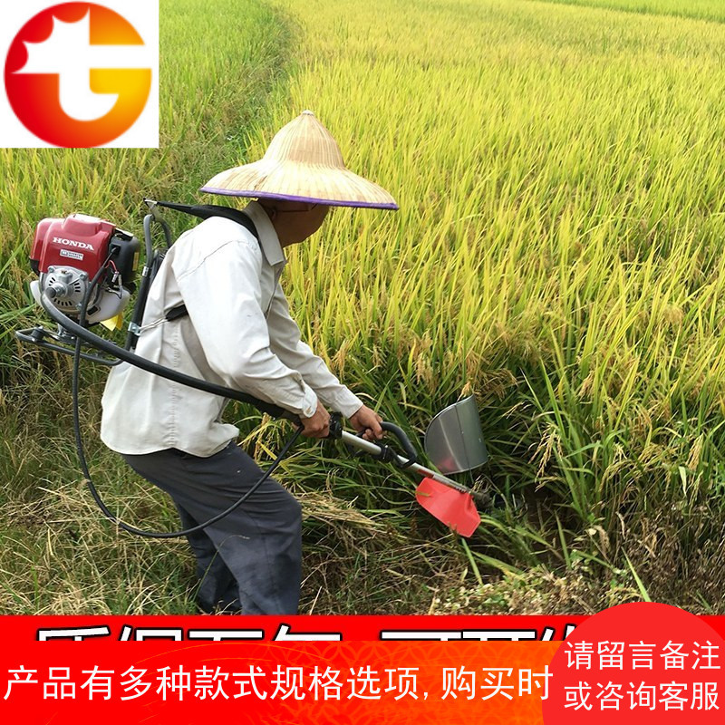 割草机四冲程背负式华盛本田GX35汽油打除草机开荒神器收割灌禾机