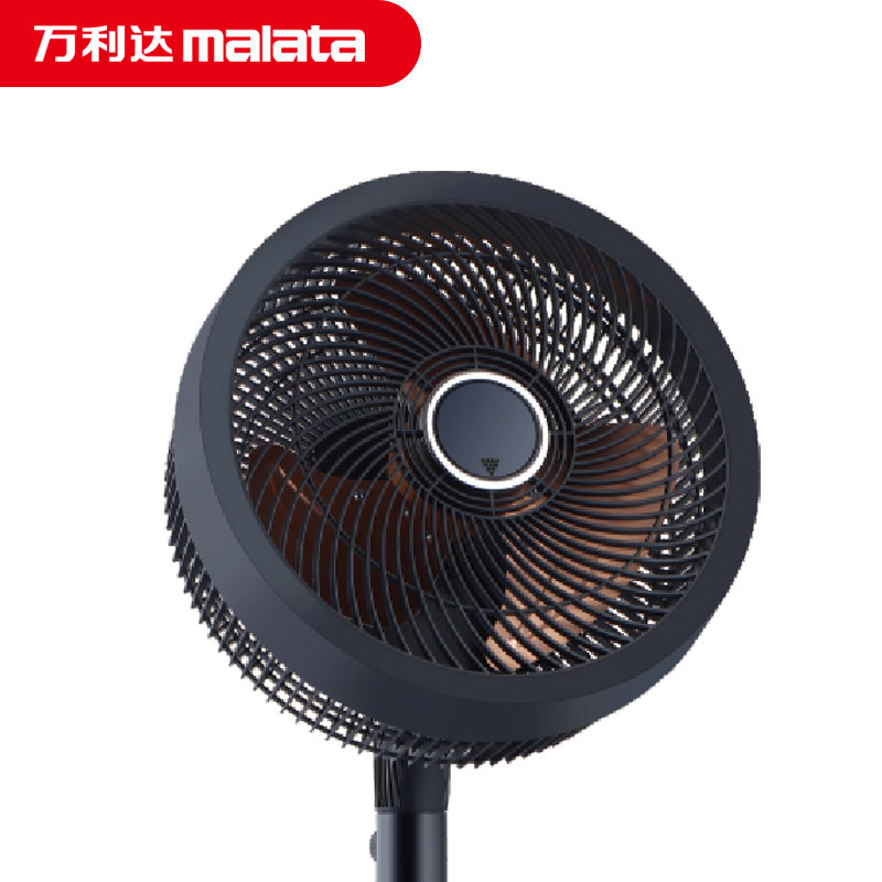 万利达malata-大风量摇头电风扇家用台式落地扇 卧室小风扇 空气循环扇35-01机械款!高清大图