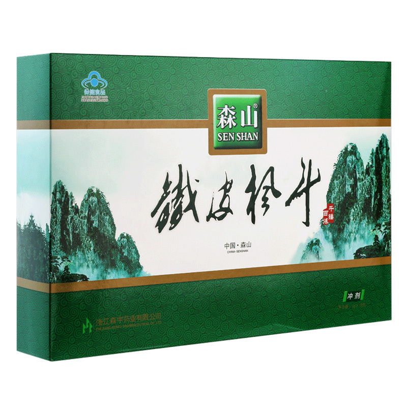森山牌铁皮枫斗冲剂3g/包*18包石斛颗粒养生礼盒装铁皮石斛保健品