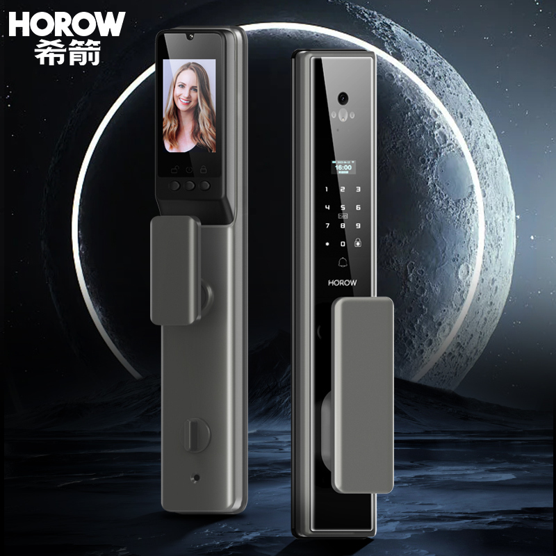 希箭(horow) 全自动指纹锁密码锁家用防盗门锁智能门锁入户门电子锁