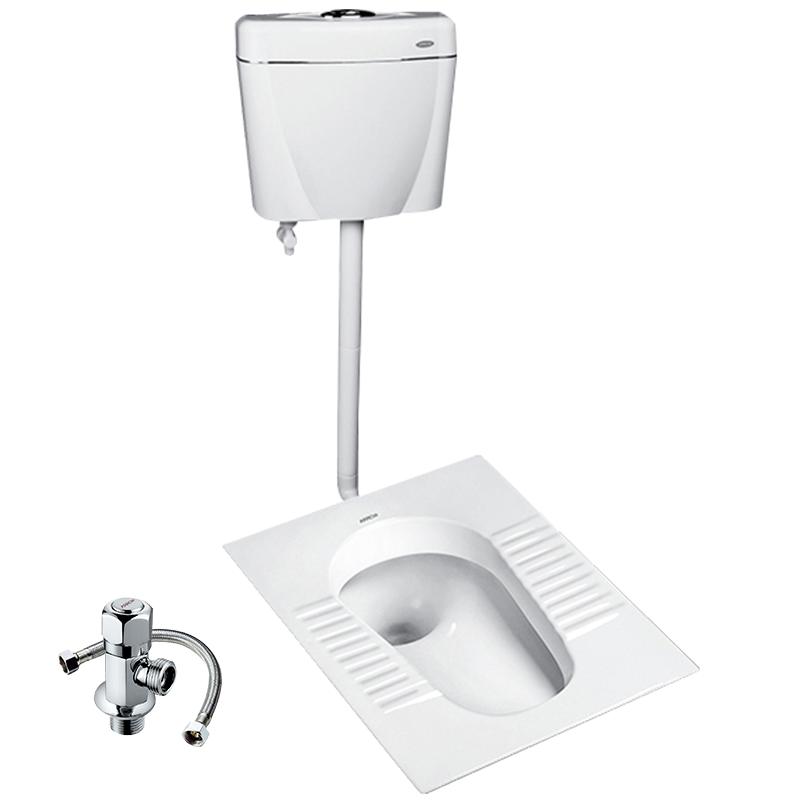 arrow箭牌卫浴蹲坑蹲便器ald507蹲便带水箱整套卫生间蹲坑马桶