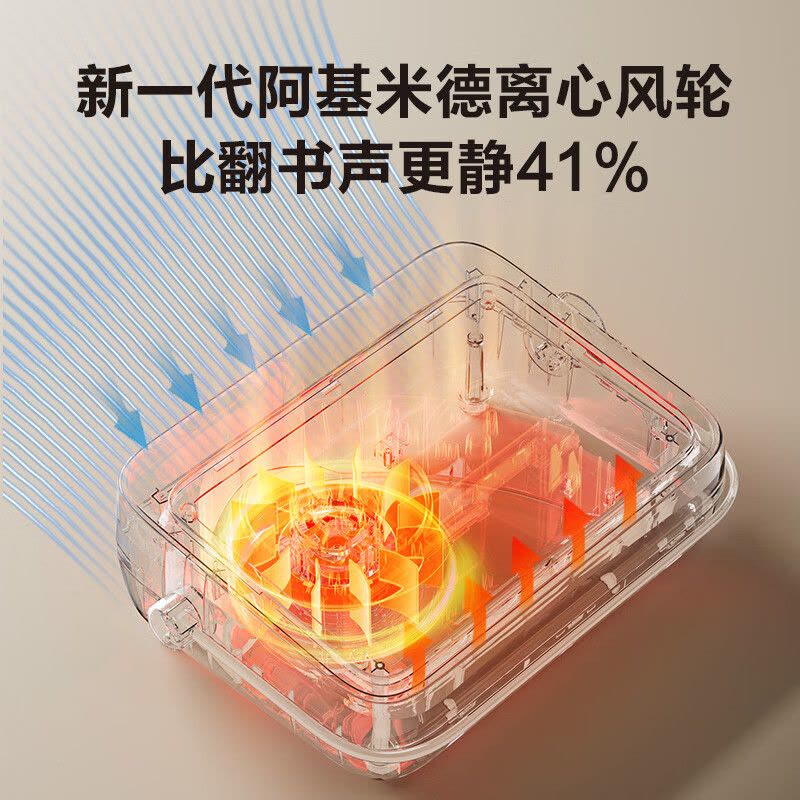 艾美特(AIRMATE)石墨烯暖风机浴室取暖器家用卧室壁挂式电暖器居浴两用防水节能加热器热风机 HP20-K25 旋钮式图片