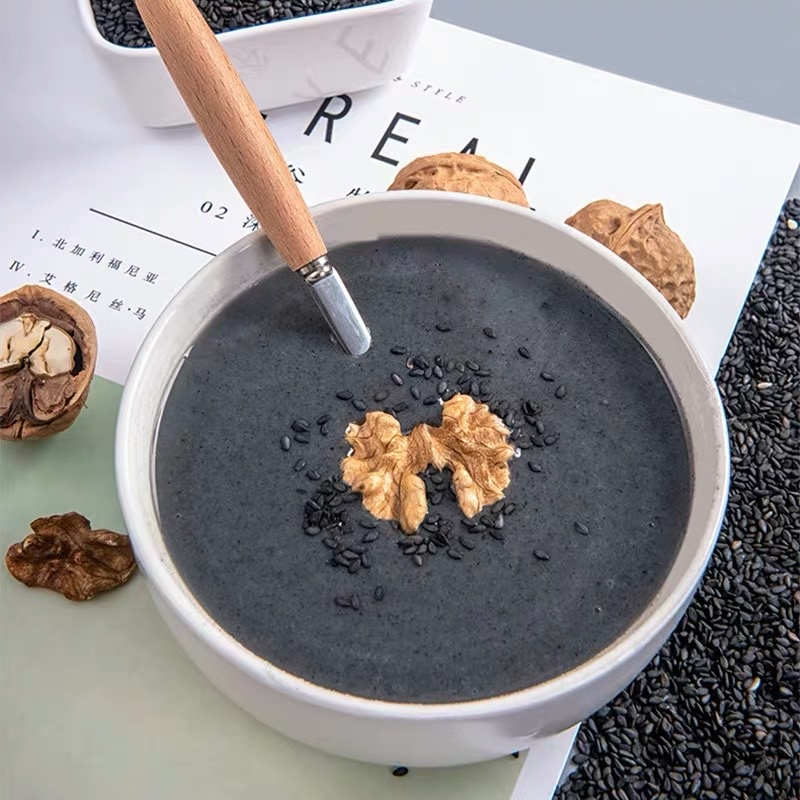 智力核桃黑芝麻糊700g内含17小包营养早餐冲调饮品冲饮芝麻糊即食