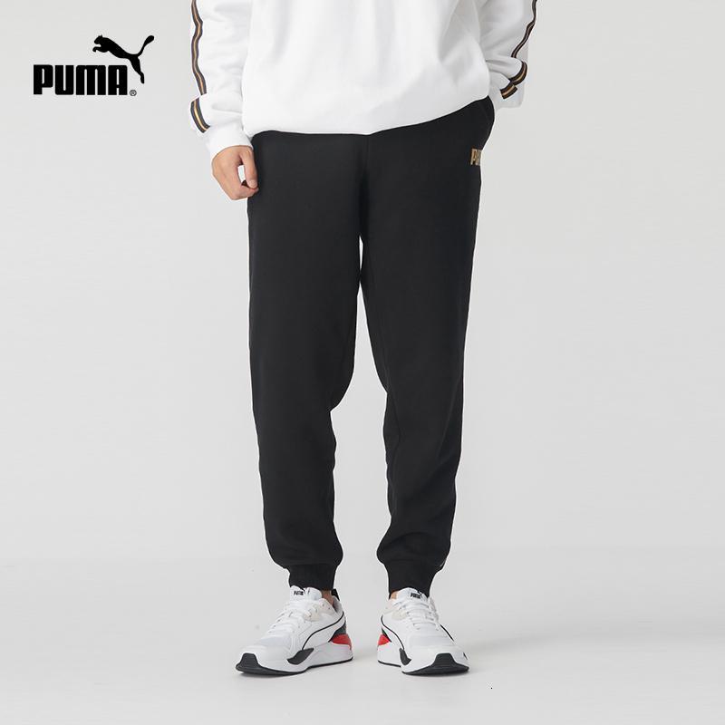 puma彪马男长裤加绒保暖运动裤587142