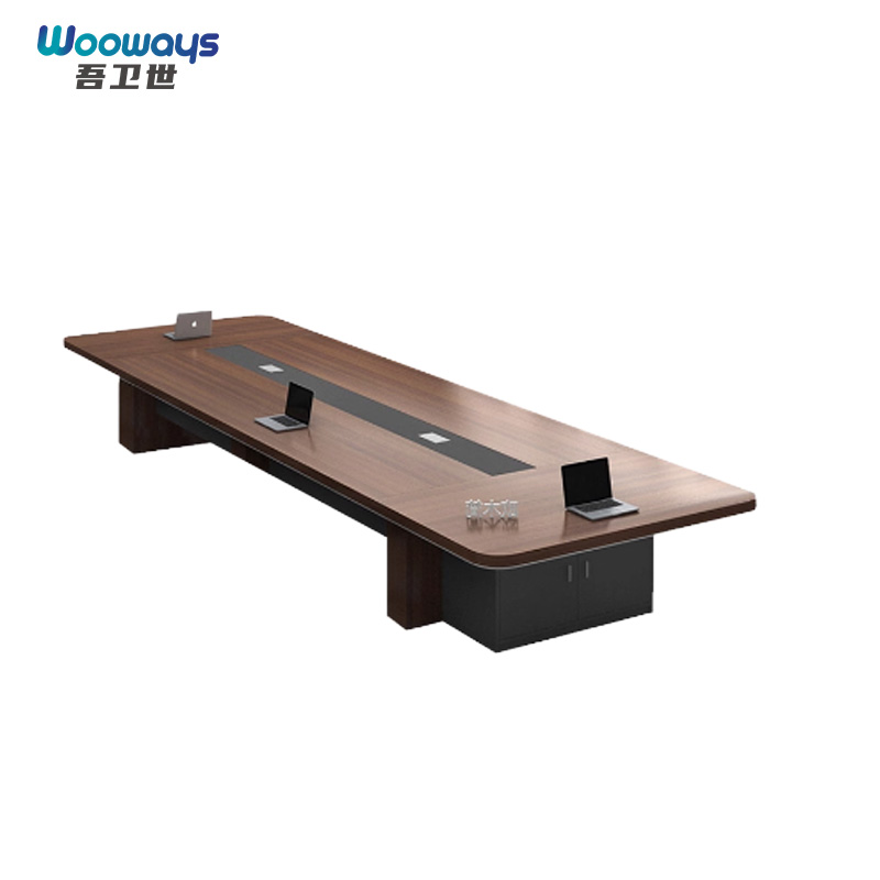 吾卫世 会议桌 4.5*1.5m张高清大图