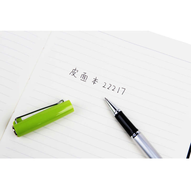 得力(deli) 22217 拼接商务皮面本 黑色(单位:本)