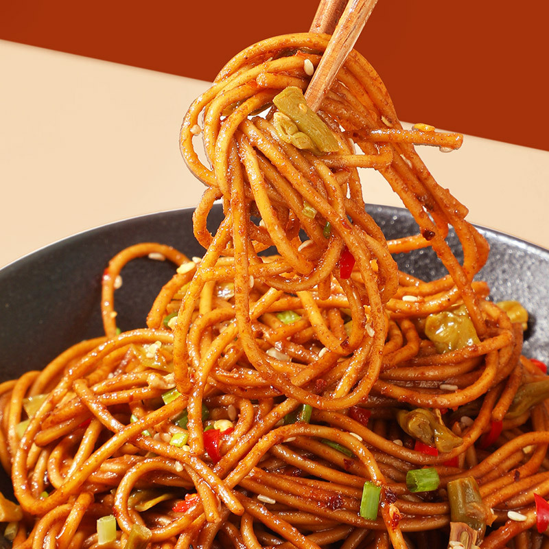 味滋源热干面153g*5袋装武汉风味热干面速食早晚餐食品夜宵方便面