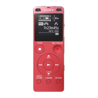 SONY/索尼 ICD-UX560F(粉色)4GB 专业高清降噪学生上课会议长待机商务取证内录可扩展64g声控录音笔