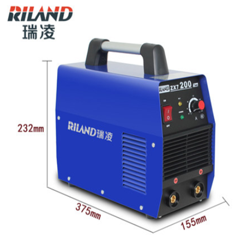 瑞凌 便携式逆变直流手提式焊机 ZX7-200T标配 主机+2个快速接头