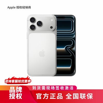Apple iPhone 17 Pro Max 银色 256G 全网通 5G手机 全新国行正品