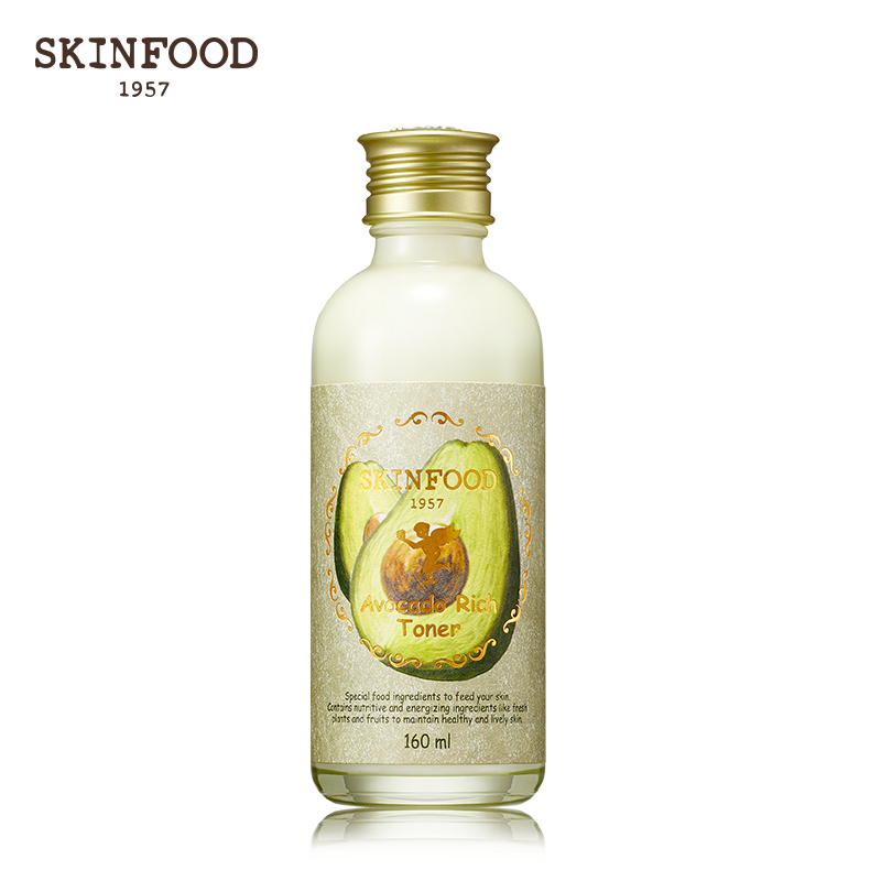 skinfood思亲肤酪梨致润保湿化妆水 补水保湿 牛油果滋养 柔嫩丰润质地不油腻 赋予干燥肌肤营养不紧绷 180ml