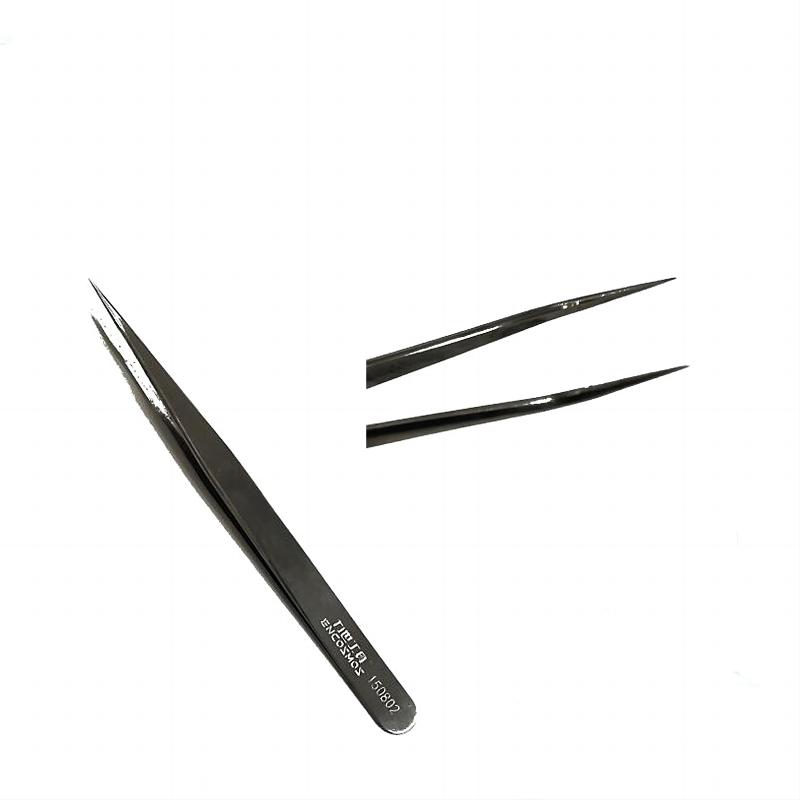 力世工具不锈钢尖头长镊子135mm1件高清大图