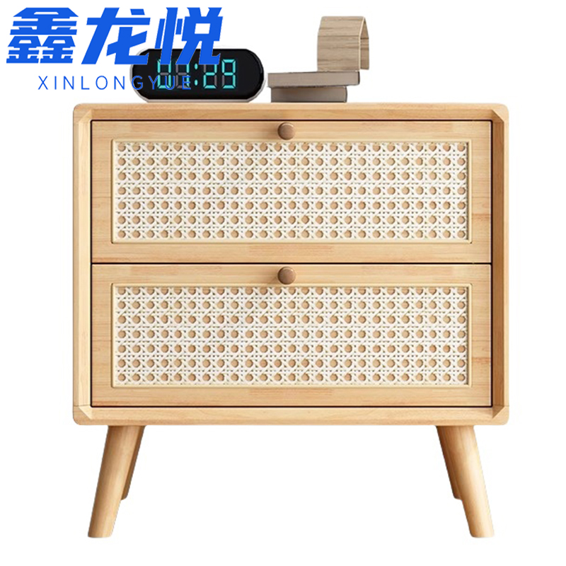 鑫龙悦床头柜43cm个高清大图