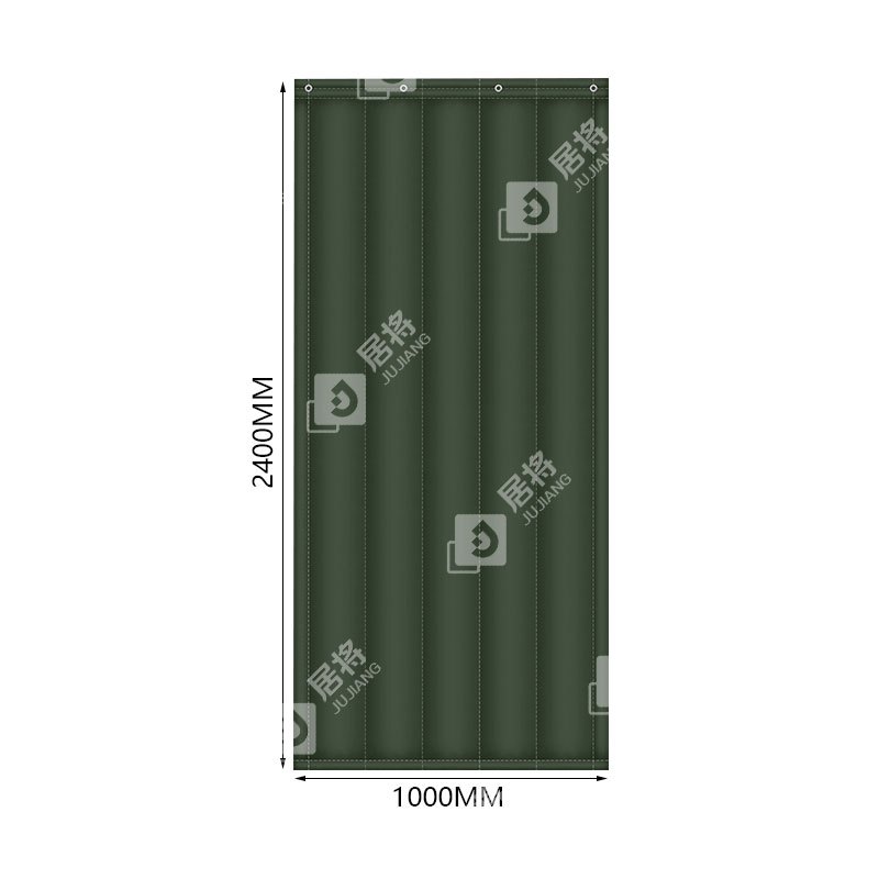 居将 牛津布棉门帘保暖保温门帘防风防寒 绿色1000*2400