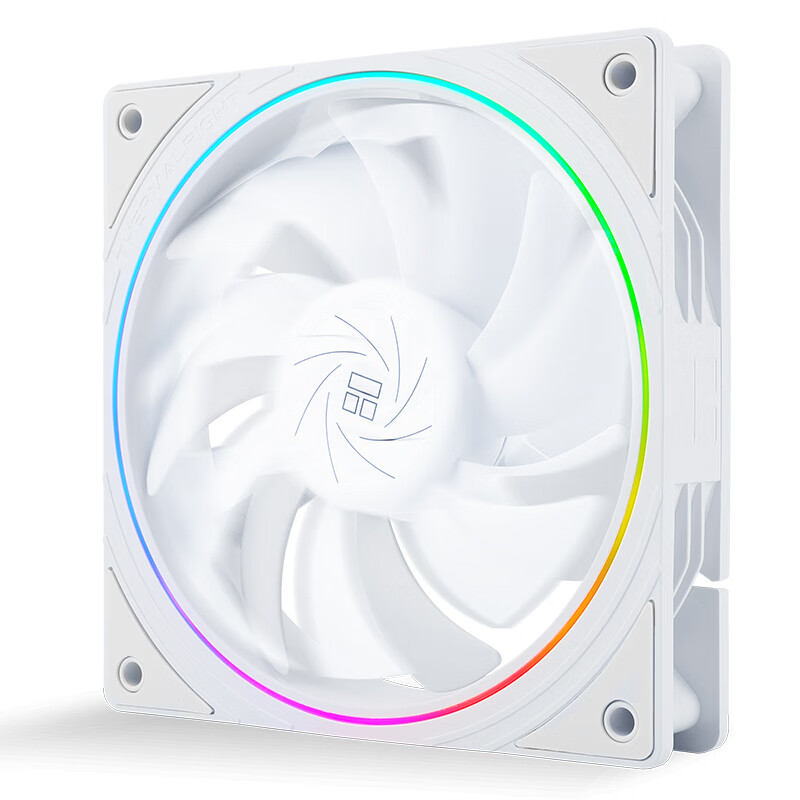 [甲骨龙]Thermalright(利民) TL-S12-W ARGB 12cm机箱风扇 argb 风扇 支持神光同步高清大图
