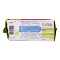 阿莎娜asana 加拿大原装进口超薄棉面360加强型夜用卫生巾5p