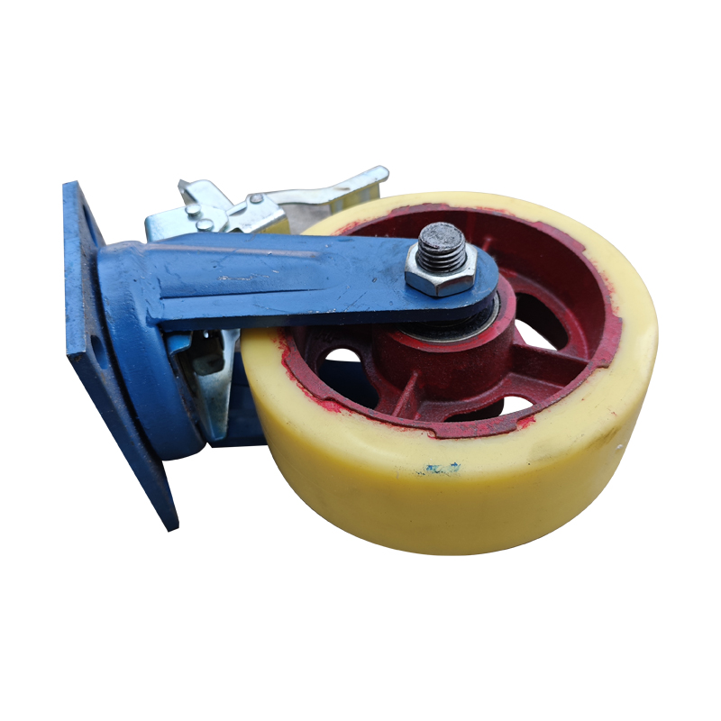 嘉禾宜茂 万向轮 尼龙带刹车4寸 个高清大图