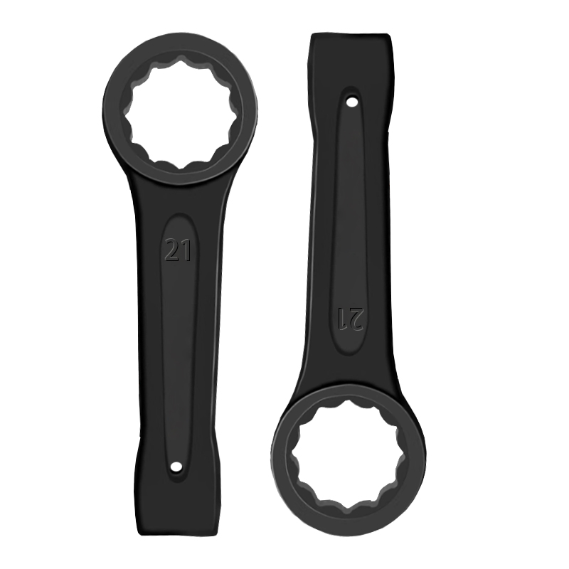 立伟铁牛敲击梅花扳手21mm/把高清大图