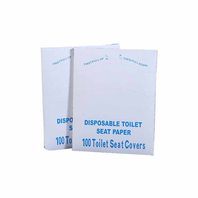 劳保佳可溶水一次性马桶垫飞机马桶垫纸木浆一次性坐厕纸 100张/盒/批发高清大图