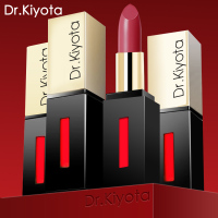 Dr.kiyota纷彩奢润黑管豆沙色彩妆口红膏体3.8g/支