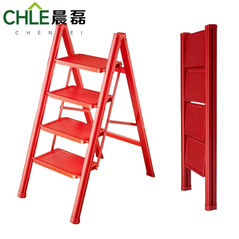晨磊家用折叠梯四步/个高清大图