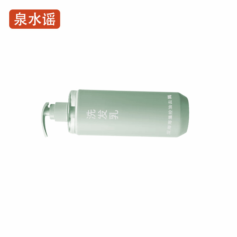 泉水谣QSYGW-0362 控油去屑洗发乳 700ml洗发水(计价单位:瓶)绿色高清大图