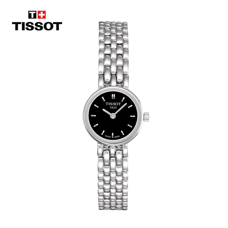 天梭(TISSOT)瑞士手表 小可爱系列腕表 石英女表 送女友T058.009.11.051.00高清大图
