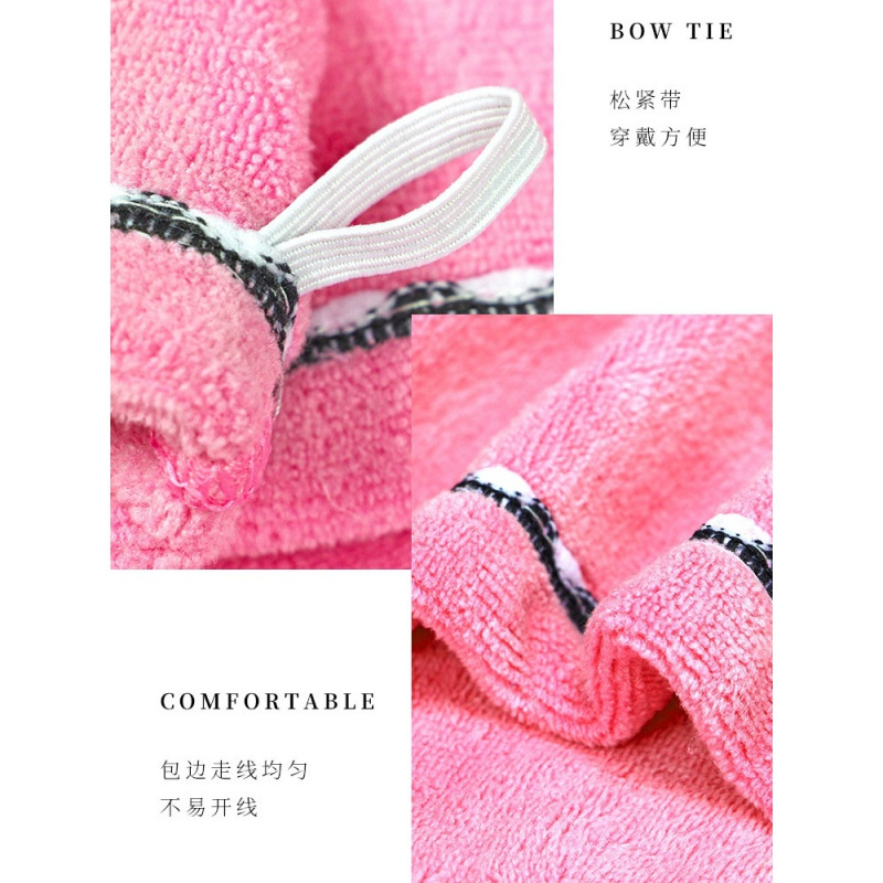干发帽女吸水速干洗头吸干发帽可爱卡通帽子加厚干发毛巾洗头毛巾 三维工匠 咖色加厚大圆帽