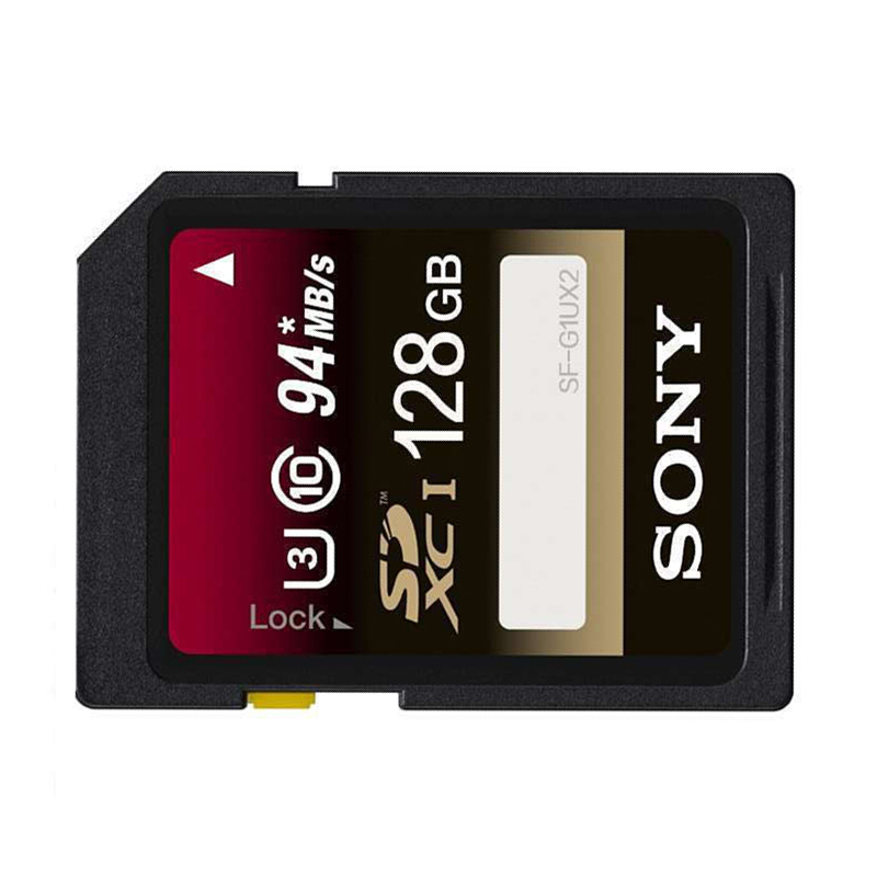 索尼(SONY) SD 128G 94M 存储卡 高速单反微单数码相机高清摄像机内存卡 SD卡