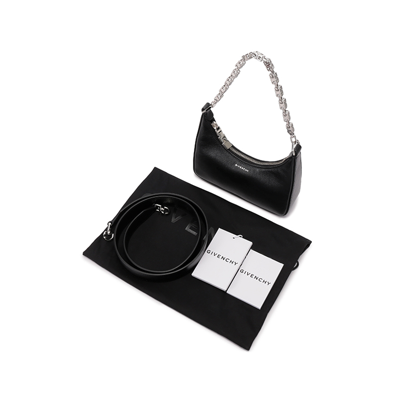 纪梵希givenchy女士mooncutout系列牛皮革迷你手提单肩斜挎包链条包