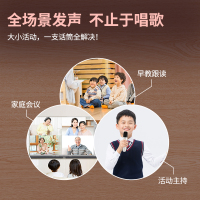 酷开创维酷K-TS酷开电视专用麦克风家庭KTV 无线话筒K歌 降噪美声 唱歌话筒 儿童麦克风单支版麦克风 户外话筒