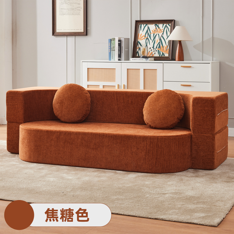 景山百岁 中空卷包沙发跨境电商压缩沙发小户型高清大图