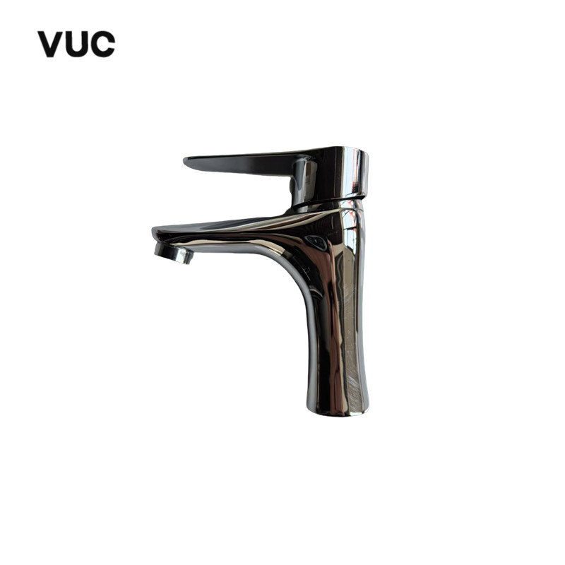 VUC 冷热单孔水龙头 铜750g 个高清大图