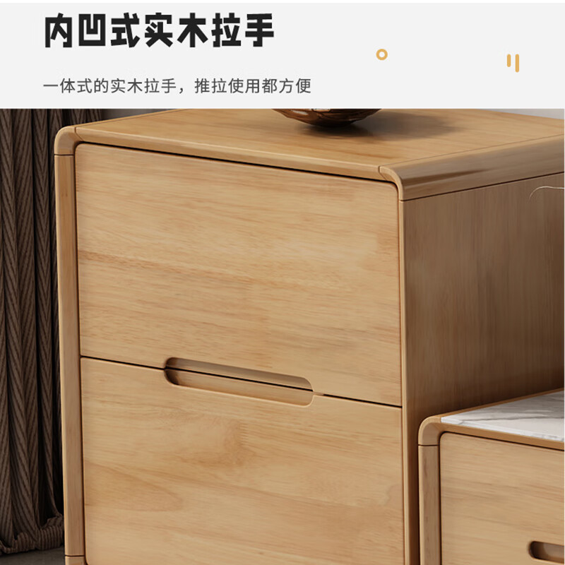 域赢实木电视柜客厅收纳柜现代简约落地柜家用储物矮柜1.8米三抽