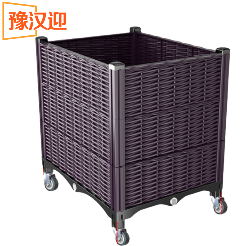 豫汉迎种植箱带轮高清大图