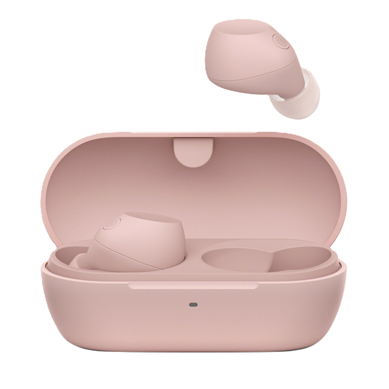 索尼(Sony)WF-C710N 休闲舒适真无线降噪耳机 粉色高清大图