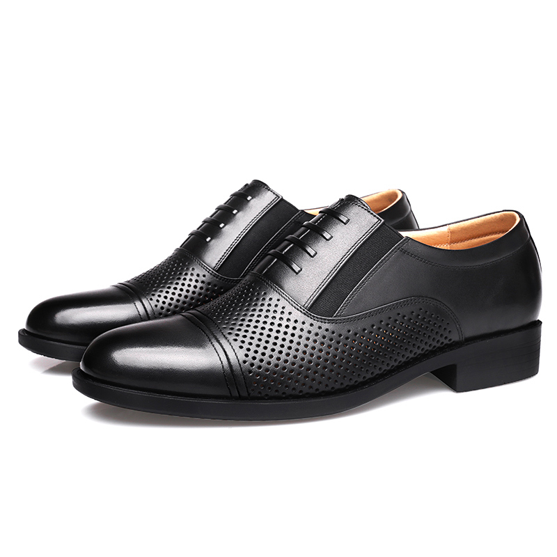 强人3515老兵号三接头皮鞋正品07军官皮鞋军鞋男制式真皮商务男鞋