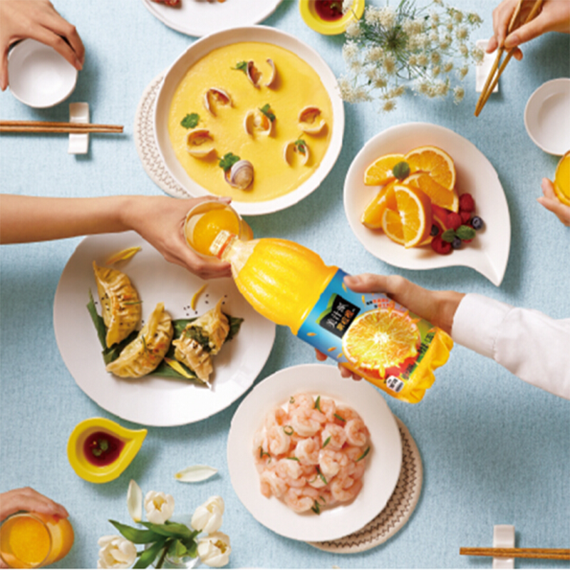美汁源 果粒橙 果汁饮料 1.25L*12瓶 整箱装