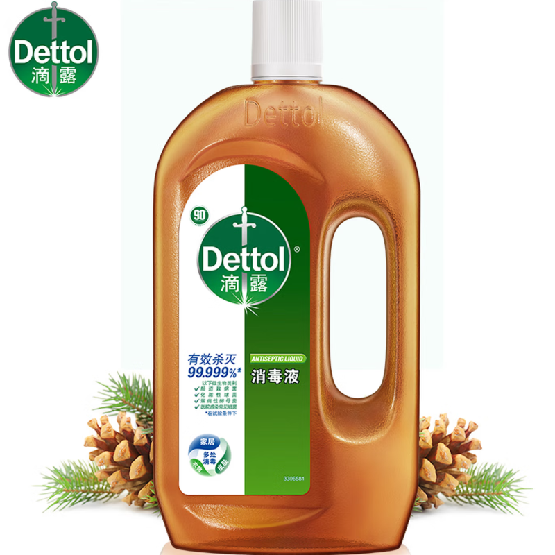 滴露 消毒液 750毫升