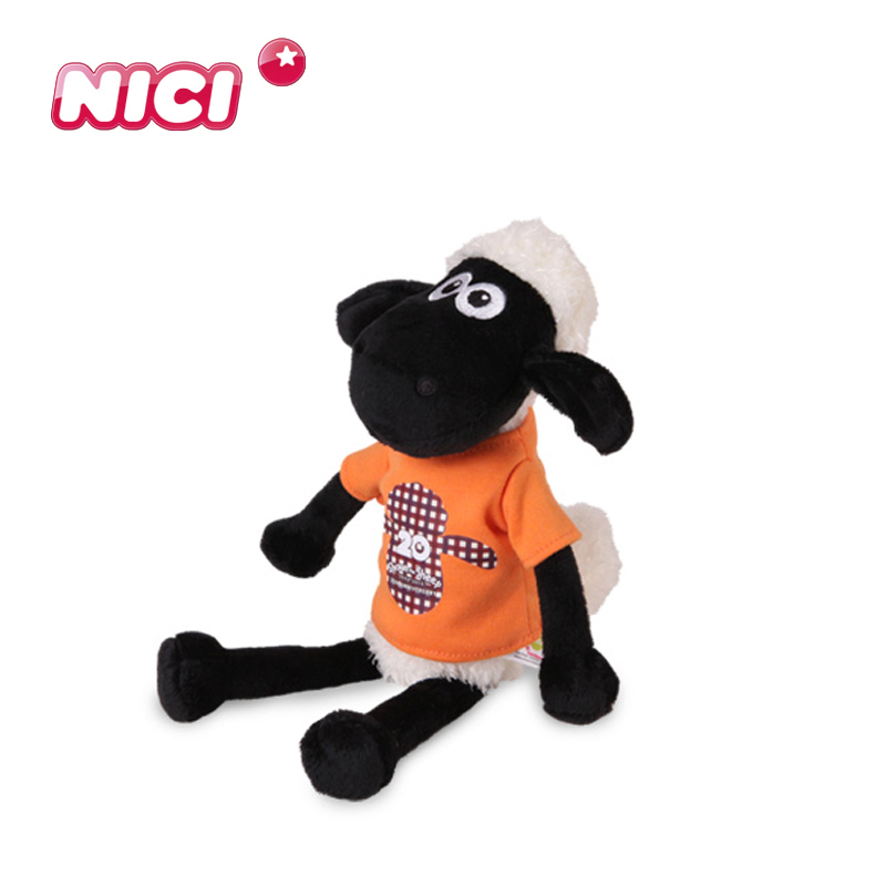小羊肖恩 NICI 橙色T恤肖恩公仔 88892