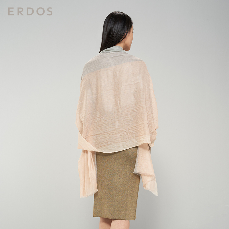 鄂尔多斯ERDOS 秋冬女款披肩