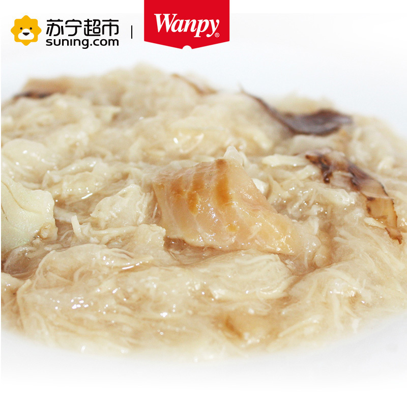 Wanpy顽皮鲜封包活力营养猫咪鲜封包80g*15包鸡肉鳕鱼猫零食猫湿粮拌饭营养食品