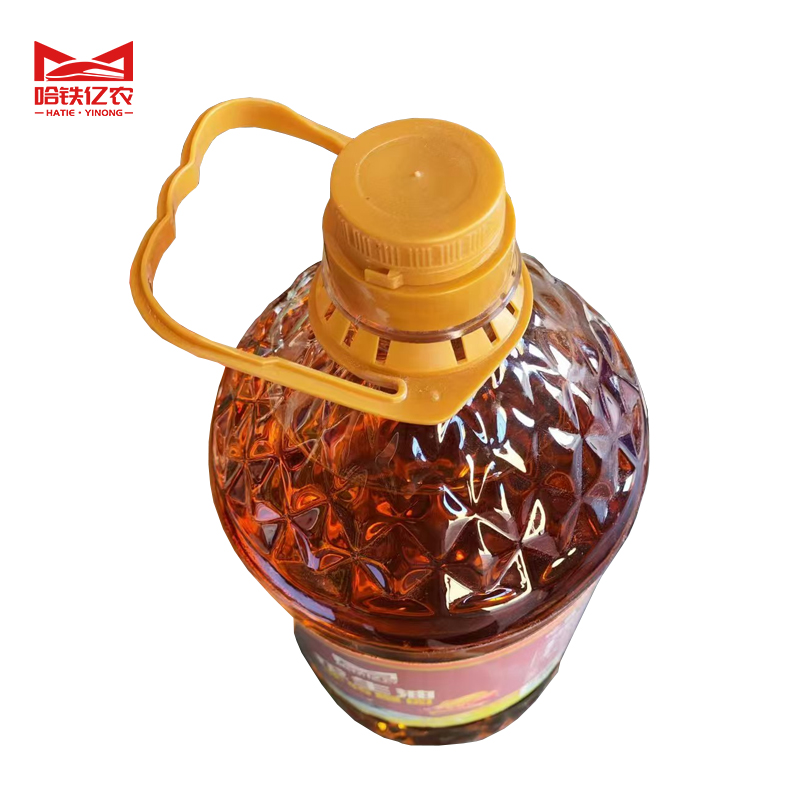 哈铁亿农 花生油压榨食用油 5L/桶高清大图